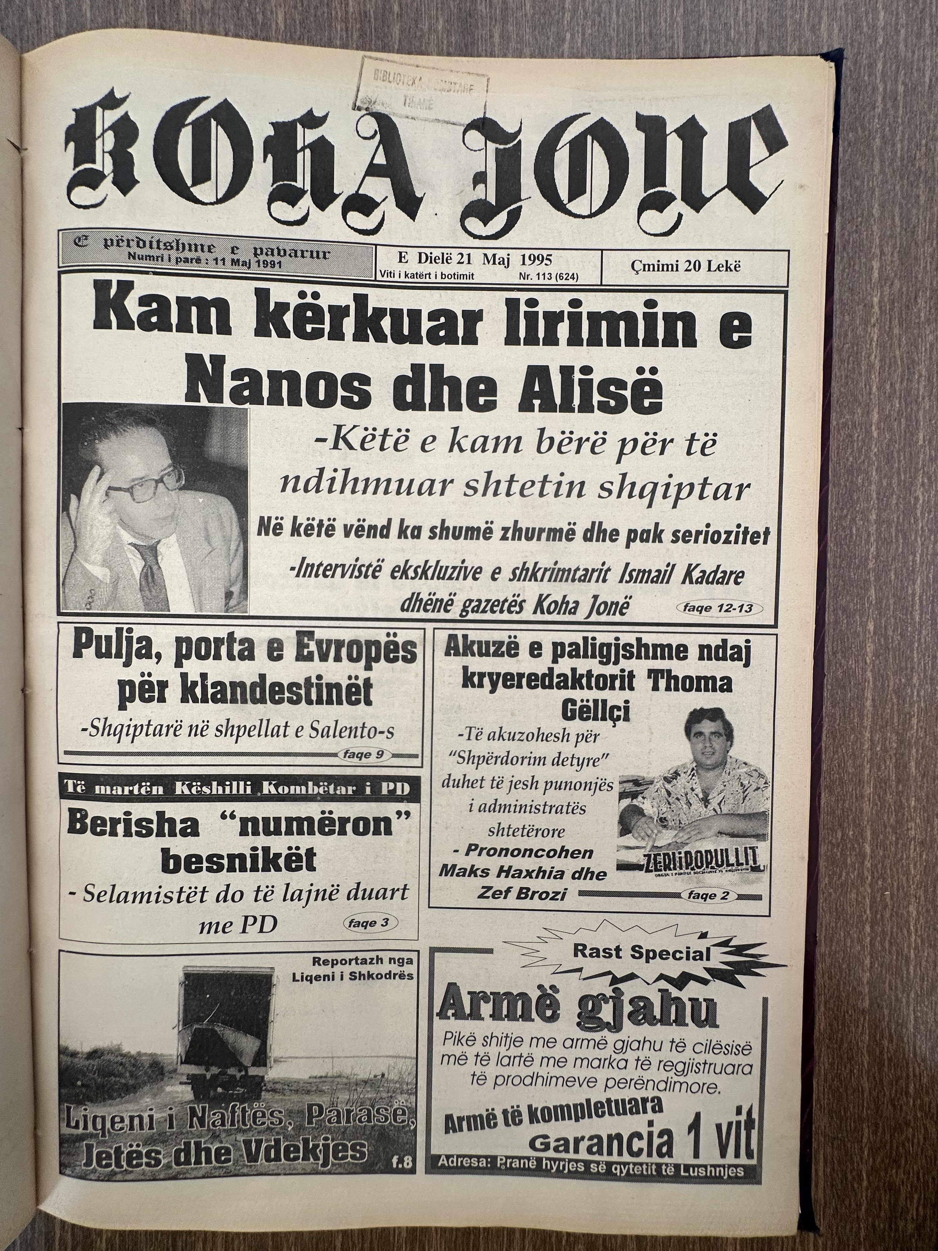 Koha Jonë 1995-05-21
